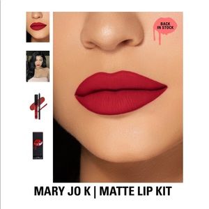 Kylie Cosmetics Lip Kit Mary Joe K Matte Lip Kit